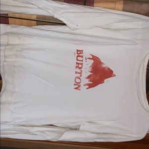 Creamy white burton long sleeve